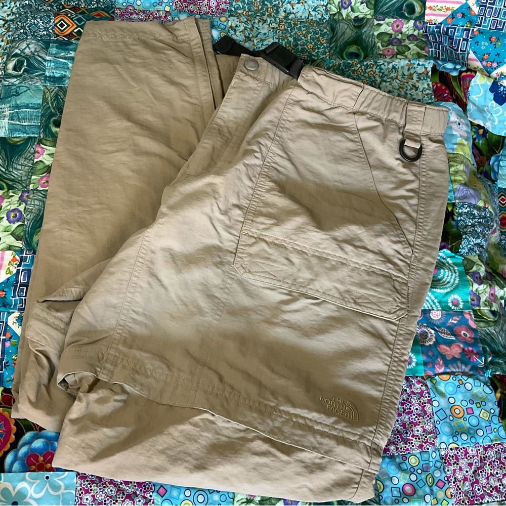 North face Hiking Pants to Shorts